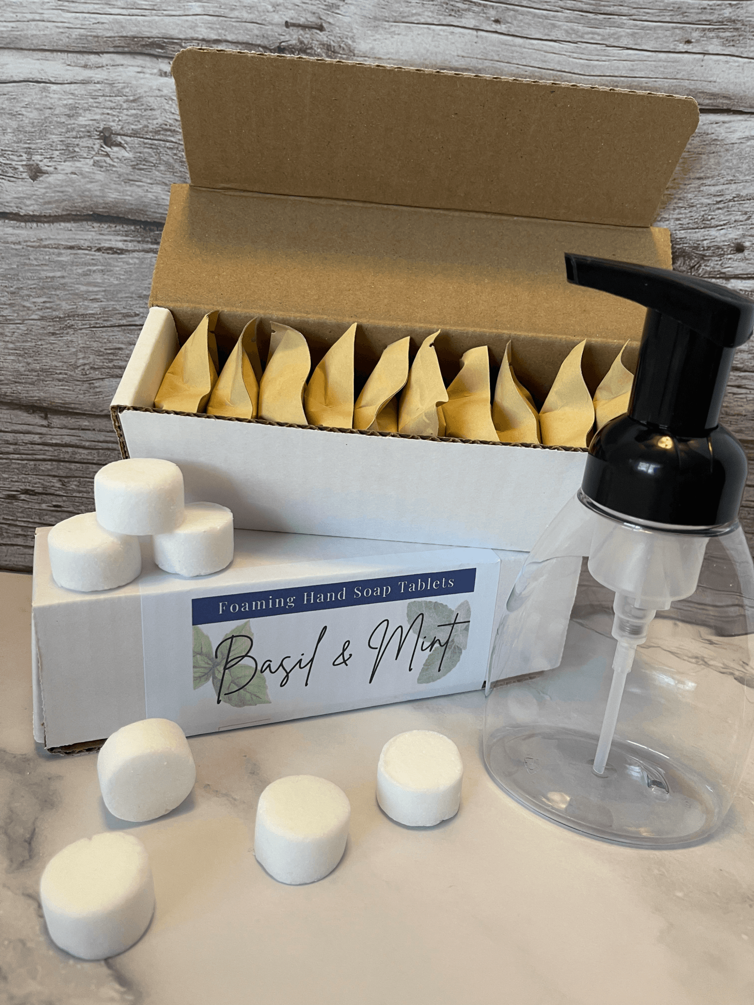 Eco-Friendly Foaming Hand Soap Refill Tablets